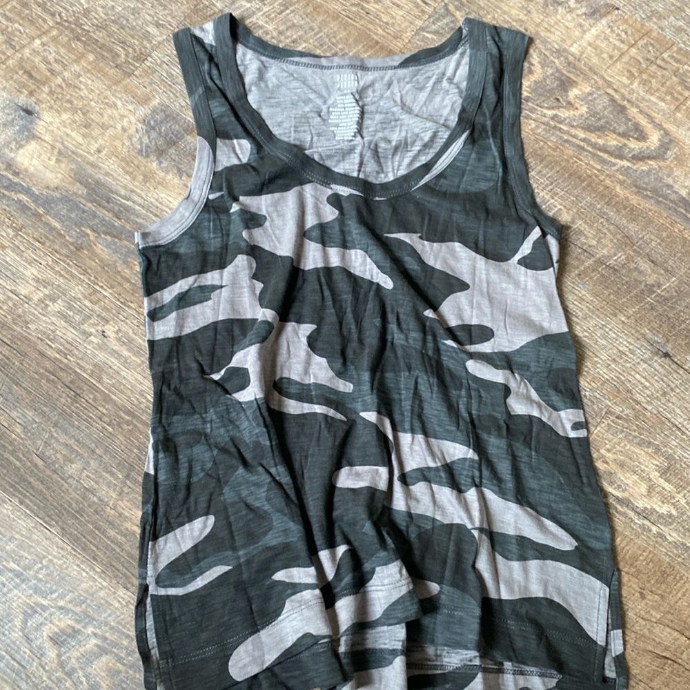 Peyton Jensen Camo Tank from Evereve
